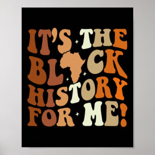Affiche L'histoire noire pour moi Mois de l'histoire noire