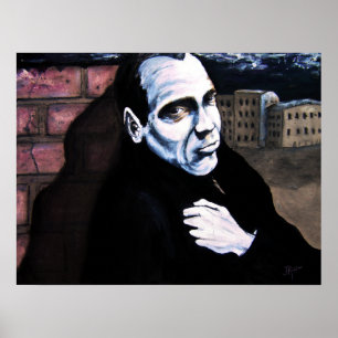 Affiche L'homme au mur