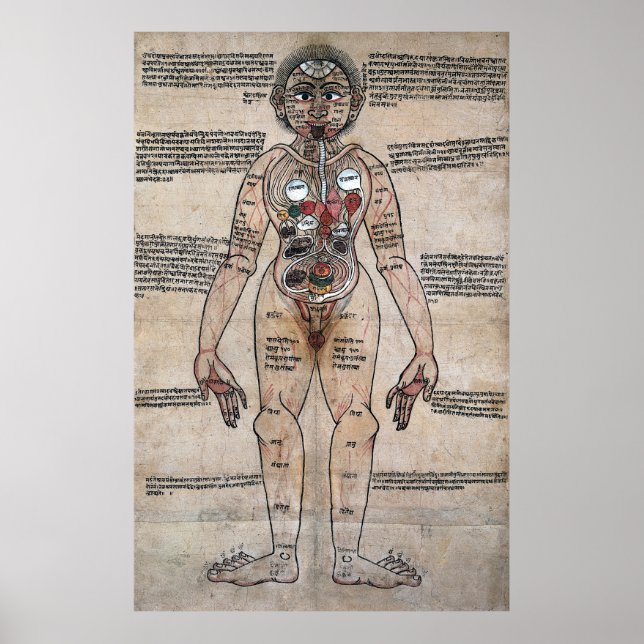 Affiche L'homme ayurvédique (Devant)