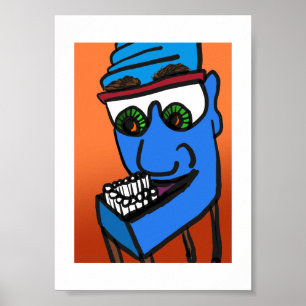 Affiche L'homme dentiste par des types idiots