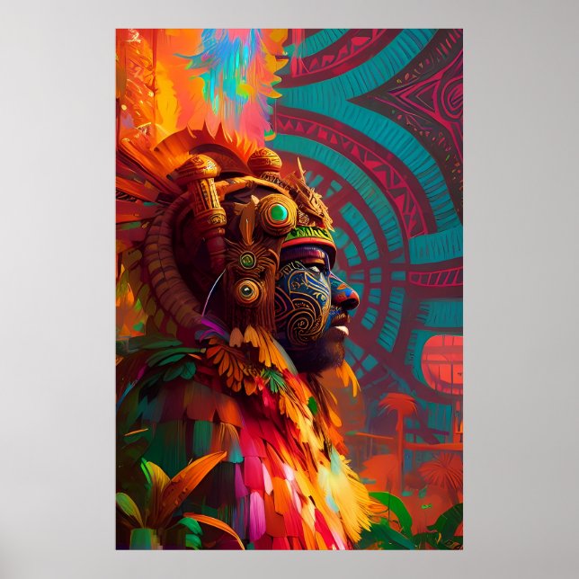 Affiche L'homme des oiseaux Imaginaire de Ken Gage (Devant)