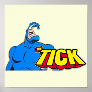 Affiche L'homme en costume bleu