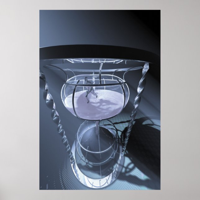 Affiche L'homme est à court de temps (Devant)