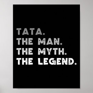 Affiche L'Homme Le Mythe La Légende Cool Tata
