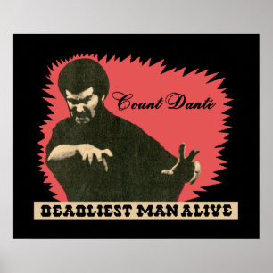 Affiche "L'homme le plus meurtrier vivant" a restauré le P