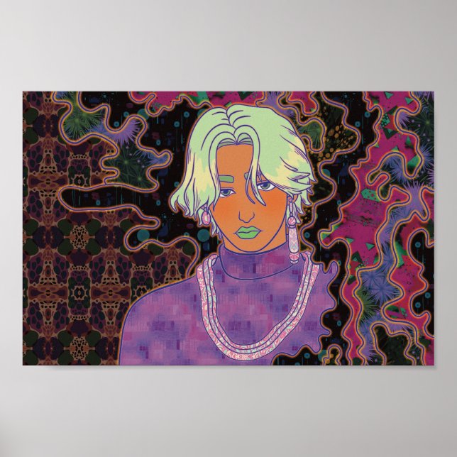 Affiche L'homme mystique (Devant)