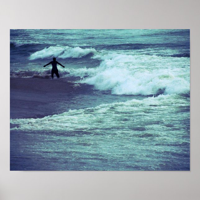 Affiche L'homme sur les vagues (Devant)