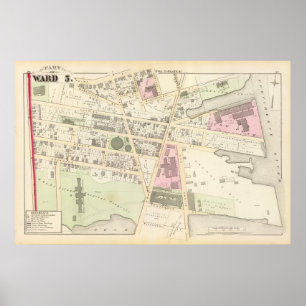 Affiche L'hôpital d'Île de Rhode fourrent l'école