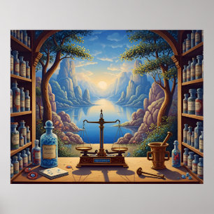 Affiche L'Horizon de l'Alchimiste