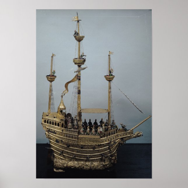 Affiche L'horloge automatique Charles V (Devant)