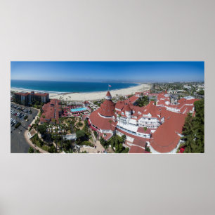 Affiche L'hôtel Del Coronado de San Diego