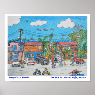 Affiche L'hôtel-restaurant La Fonda de Dmytri