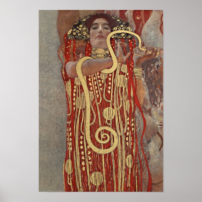 Affiche L'Hygiée de Gustav Klimt (Devant)