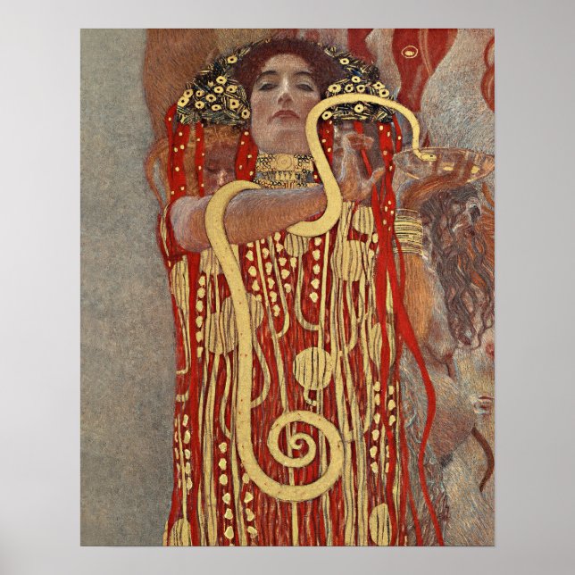 Affiche L'hygiène de Gustav Klimt (Devant)