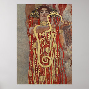 Affiche L'hygiène de Klimt