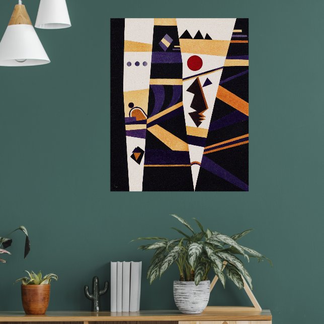 Affiche Liaison par Kandinsky (Salon 1)