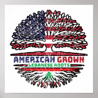 Affiche Liban Liban États-Unis États-Unis