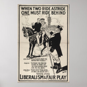 Affiche Libéralisme et équité