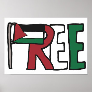 Affiche Libérer la Palestine