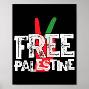 Affiche Libérez la Palestine Tee de cessez-le-feu patrioti
