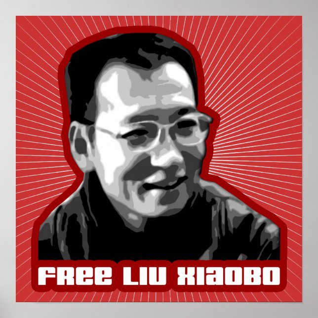Affiche Libérez Liu Xiaobo (Devant)