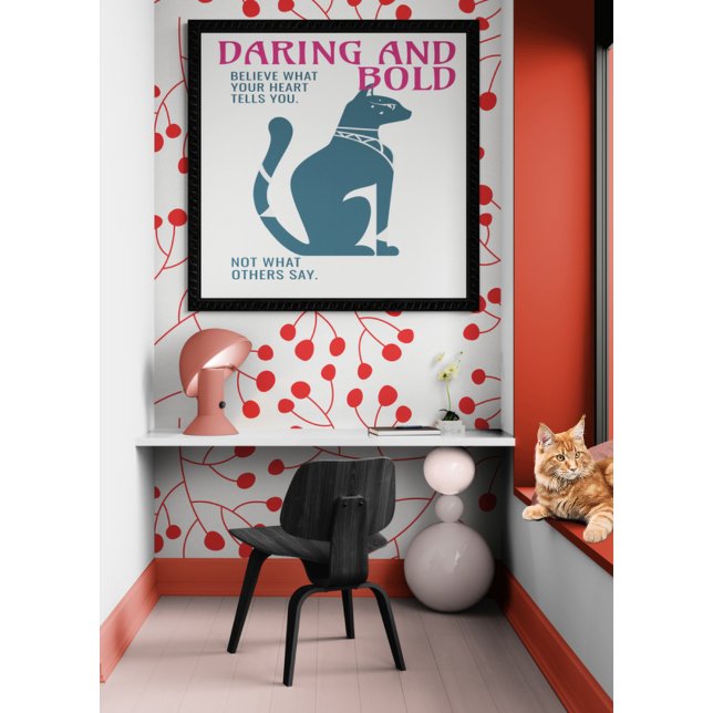 Affiche Libérez votre rugissement intérieur croyez en vous (Créateur téléchargé)