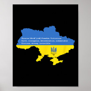 Affiche Liberté de l'Ukraine