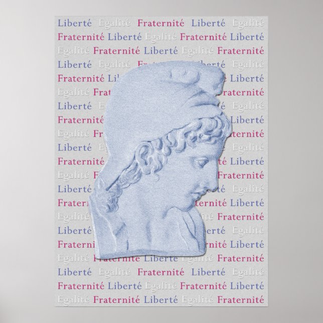 Affiche Liberté, Egalité, Fraternité Française Liberté Pos (Devant)