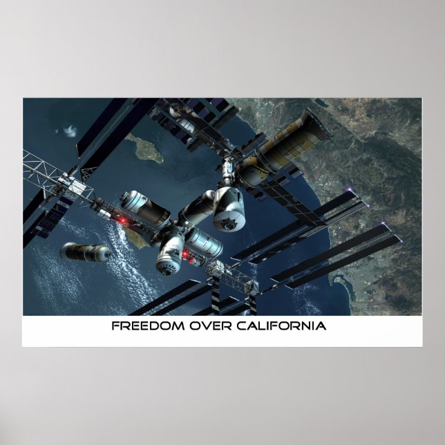 Affiche Liberté en Californie (Devant)
