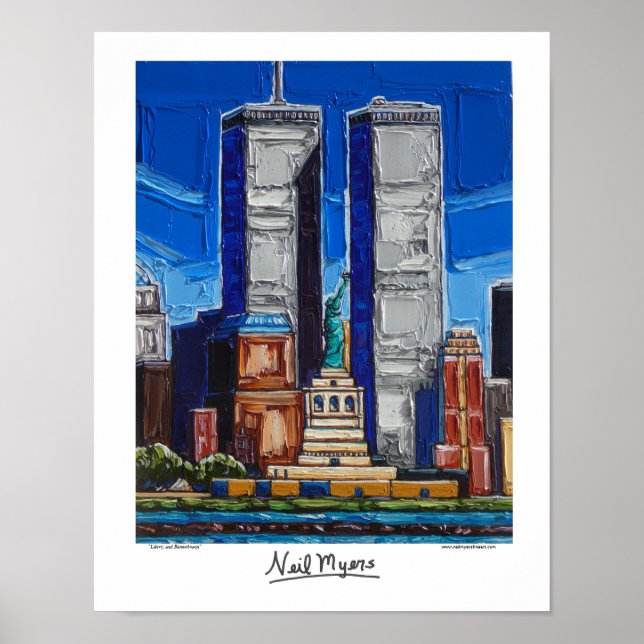 Affiche "Liberté et souvenir" (Devant)