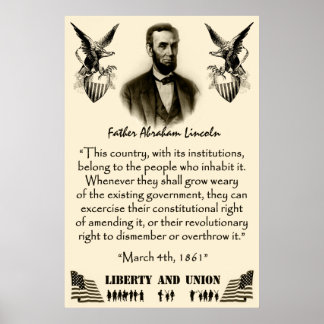 Affiche Liberté Et Union