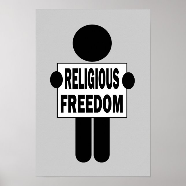 Affiche Liberté religieuse (Devant)
