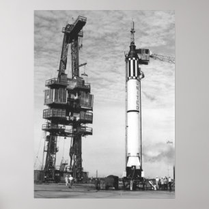 Affiche Liberty Bell 7 activités avant le lancement