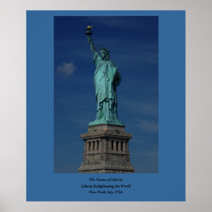 Affiche Liberty Enlightening the World - Statue de la Libe