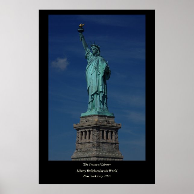 Affiche Liberty Enlightening the World - Statue de la Libe (Devant)