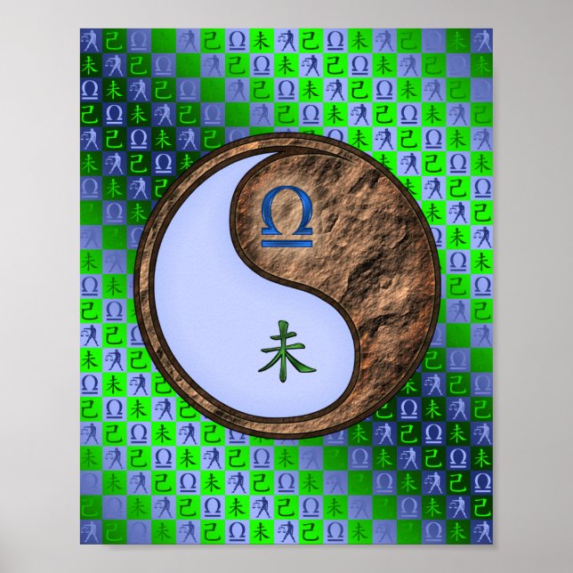 Affiche Libra & Earth Chèvre (Devant)