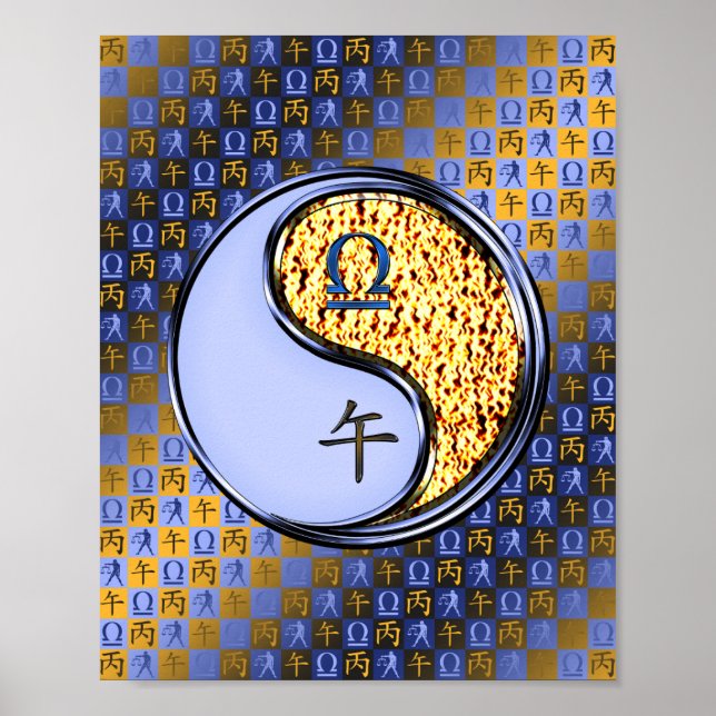 Affiche Libra & Fire Horse (Devant)