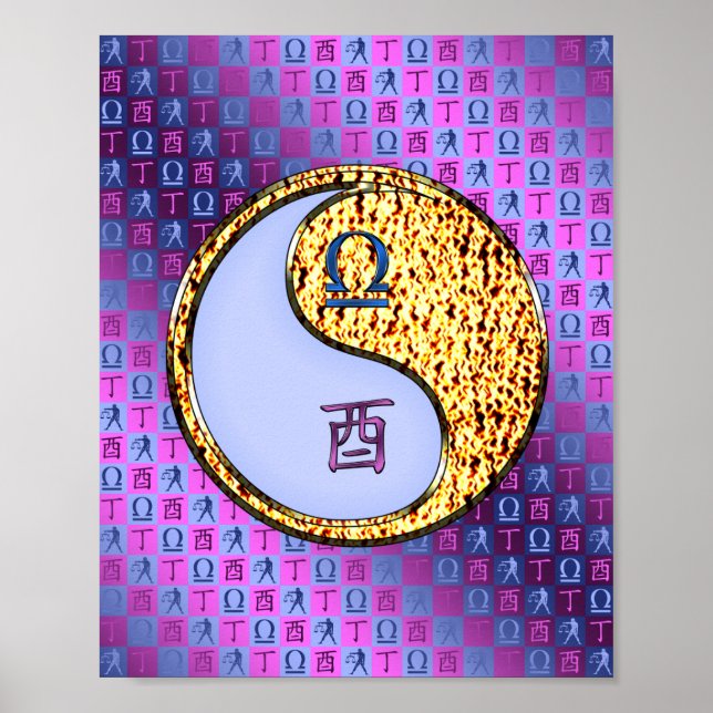 Affiche Libra & Fire Rooster (Devant)