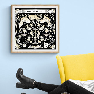 Affiche Libra : Le Stargazer Harmonic