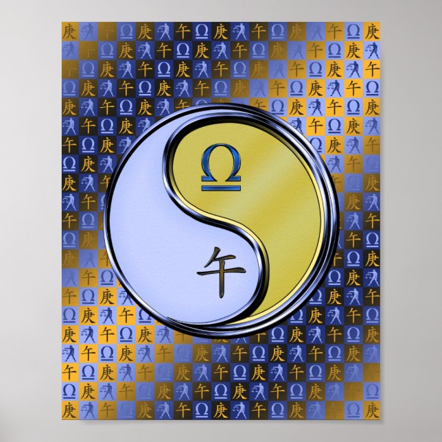 Affiche Libra & Metal Horse (Devant)