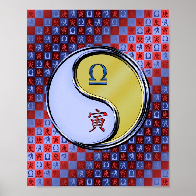 Affiche Libra & Metal Tiger (Devant)