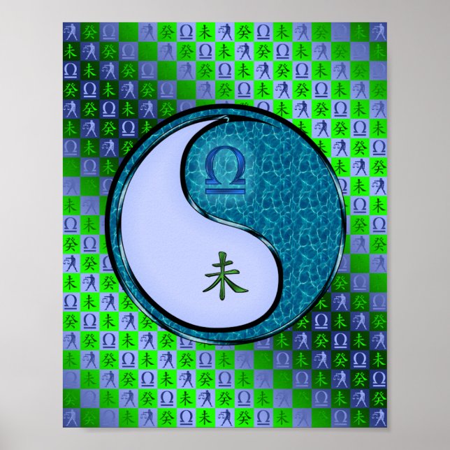 Affiche Libra & Water Chèvre (Devant)