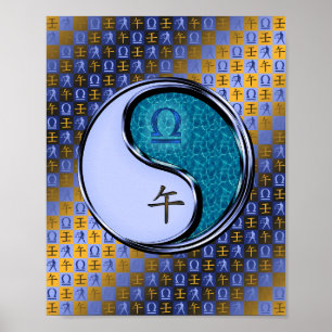 Affiche Libra & Water Horse