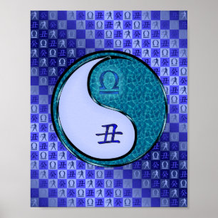 Affiche Libra & Water Ox