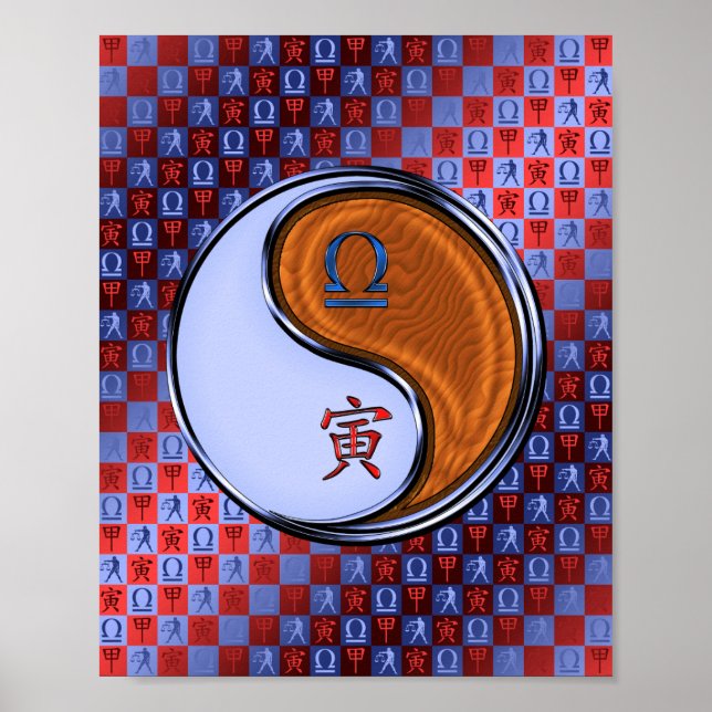 Affiche Libra & Wood Tiger (Devant)