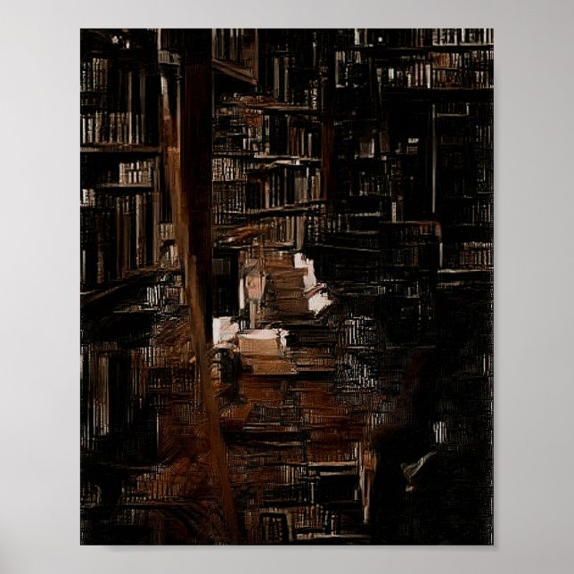 Affiche Libraire de Darc Academia (Devant)