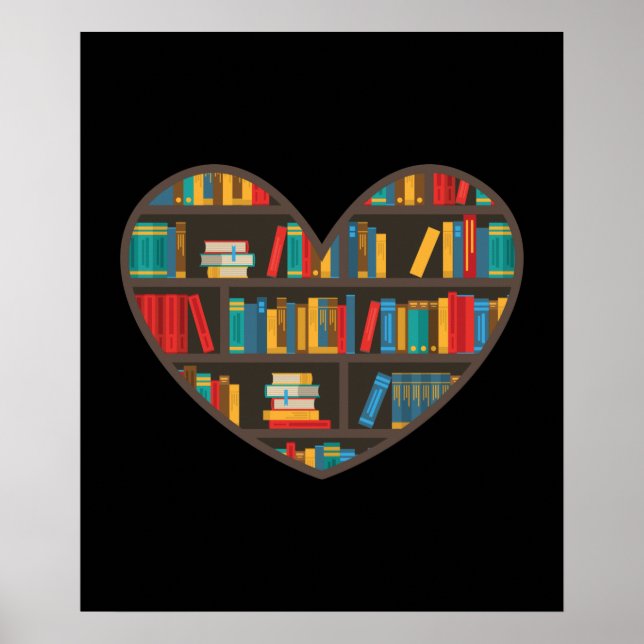 Affiche Libraire de Funny BookShelf (Devant)