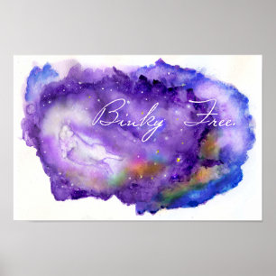 Affiche Libre binaire