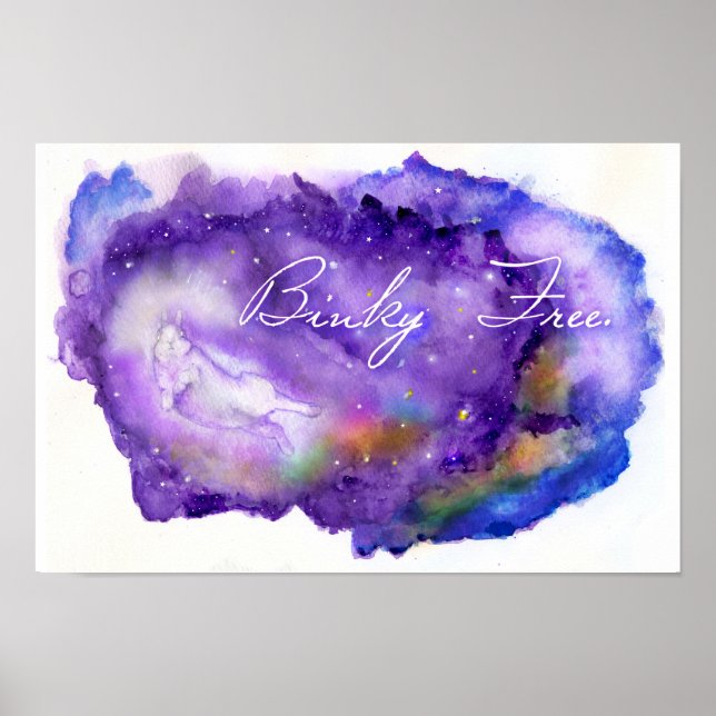 Affiche Libre binaire (Devant)