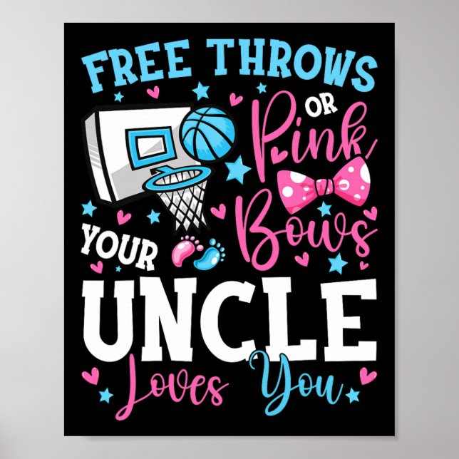 Affiche Libre Jeu ou Bows roses Oncle vous aime Gend migno (Devant)